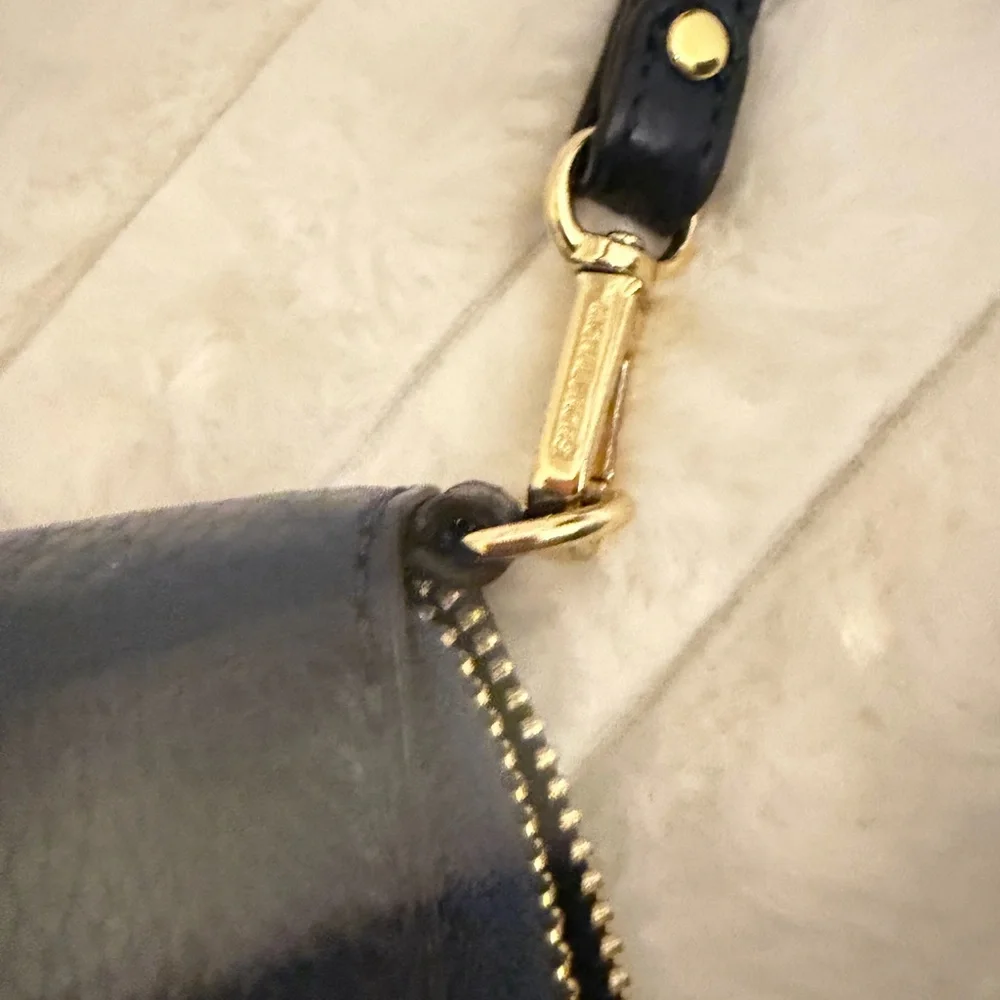 Michael Kors Black and Gold Wallet